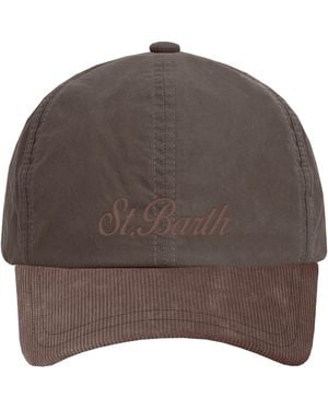 MC2 Saint Barth Cappello Con Visiera - Marrone