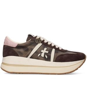 Premiata Sneakers Bethcoin Marroni - Marrone