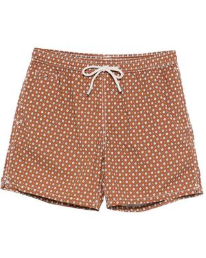 MC2 Saint Barth Boxer Da Mare Con Coulisse - Marrone