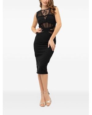 BABYLON EUREKA Abito Con Ricami - Nero