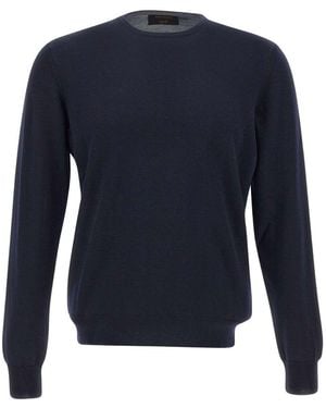 Gran Sasso Maglia Girocollo - Blu