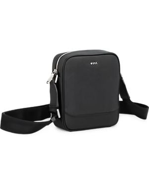 BOSS Borsello Con Zip - Nero