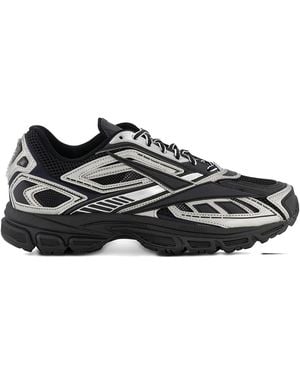 Reebok Sneakers A Pannelli Nere - Nero