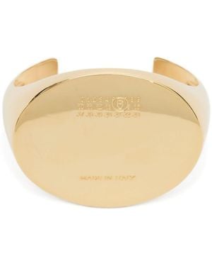 MM6 by Maison Margiela Bracciale Con Sigillo Circolare - Neutro