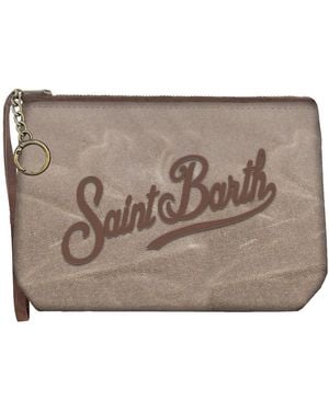 MC2 Saint Barth Pochette Con Zip E Logo - Neutro