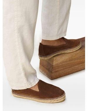 Manebí Espadrillas Tangana Con Cuciture - Neutro