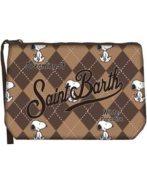 MC2 Saint Barth Pochette A Rombi - Marrone