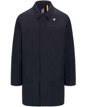 K-Way Trench Kenley Stretch 2L - Blu