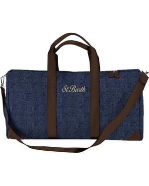 MC2 Saint Barth Borsone Con Manici - Blu