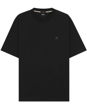 BOSS T-Shirt Girocollo - Nero