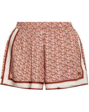 Lacoste Short Logo Monogram All-Over - Rosso