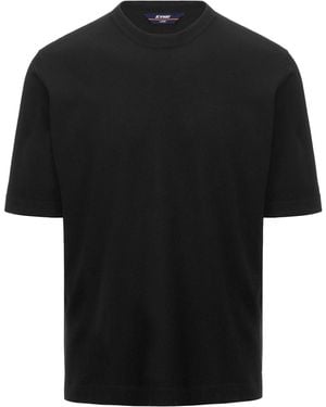 K-Way T-Shirt Combe Nera - Nero