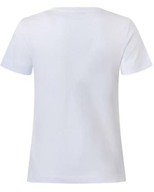 Pinko T-Shirt A Maniche Corte Bianca - Bianco