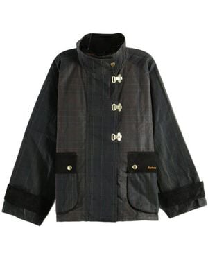 Barbour Giubbino Hazelwood Con Clip - Nero