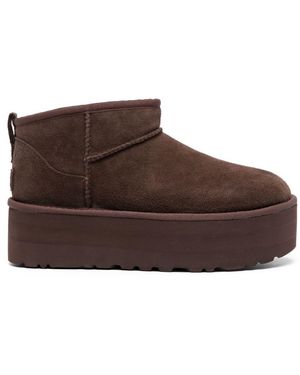 UGG DONNA Stivale Ultra Mini Plateau - Marrone