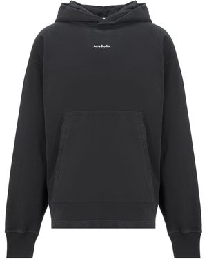 Acne Studios Hoodie en coton - Noir