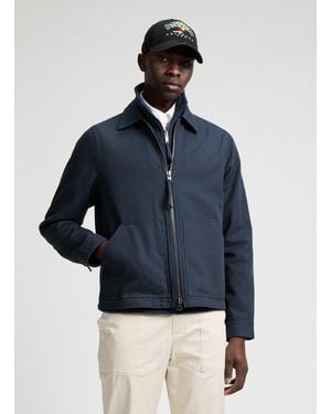 Aigle Blouson en coton - Bleu