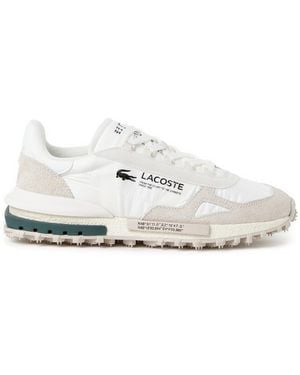 Lacoste Baskets bi-matière - Blanc