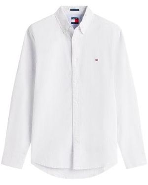 Tommy Hilfiger Chemise En Coton - Blanc