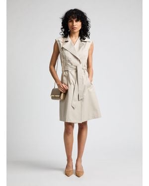 Guess Robe trench en coton mélangé - Neutre