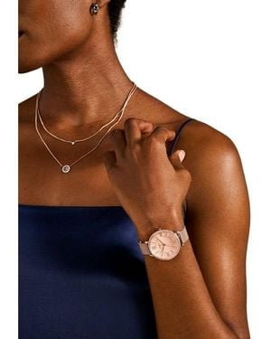 Fossil Montre Quartz En Acier - Bleu