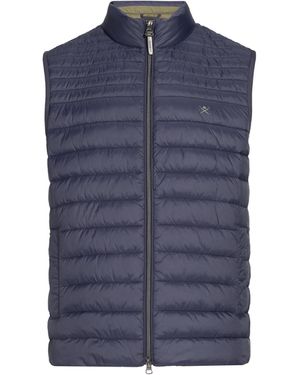 Hackett Doudoune légère sans manches matelassée - Bleu
