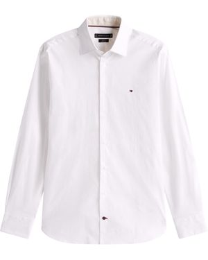 Tommy Hilfiger Chemise en coton - Blanc