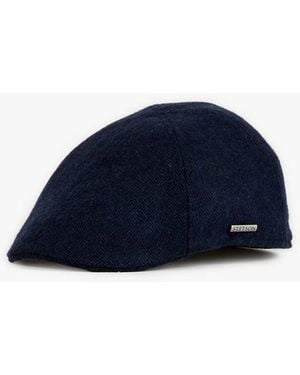Stetson Béret En Laine Et Cachemire Mélangés - Bleu