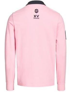 Eden Park Polo Manches Longues En Coton - Rose