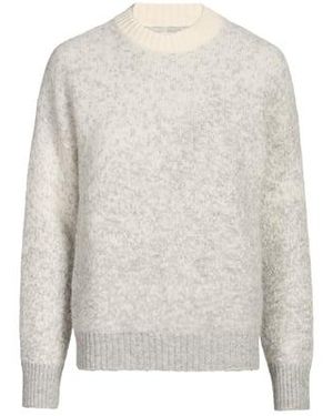 SAISON 1865 Pull En Alpaga Mélangé - Gris
