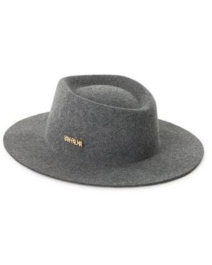 Van Palma Chapeau En Laine Marcel - Gris