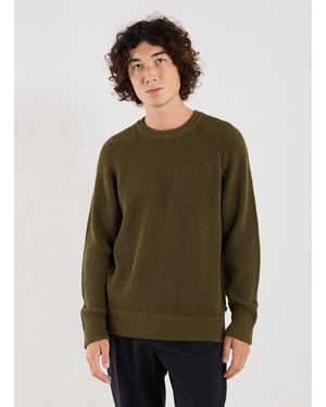 NN07 Pull côtelé - Vert