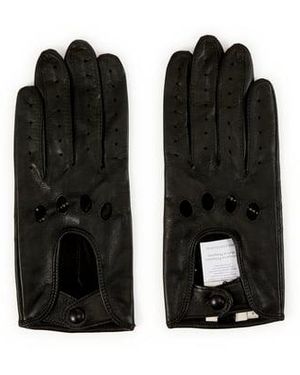 SAISON 1865 Gants En Cuir D'Agneau - Noir