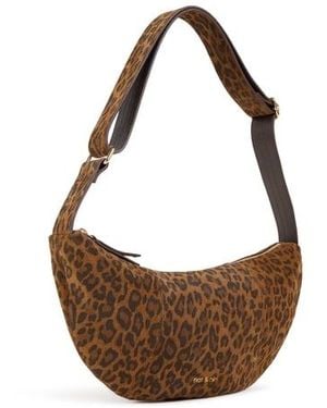 Nat & Nin Sac À Bandoulière Luce En Cuir - Blanc