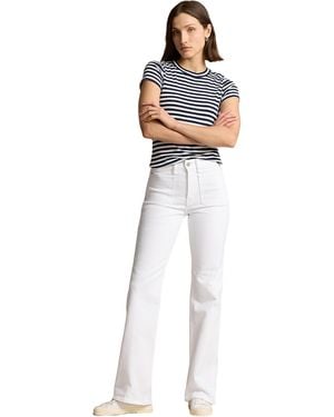 Polo Ralph Lauren Jean boot-cut - Blanc
