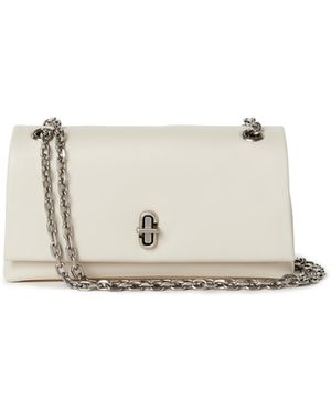 Marc Jacobs Sac à bandoulière The Dual Chain Mini Bag - Blanc