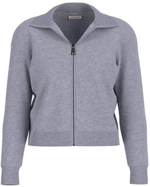 Guess Gilet côtelé - Bleu