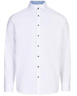 Seidensticker Chemise Regular En Coton - Blanc