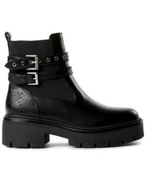 Guess Bottines à motifs - Noir