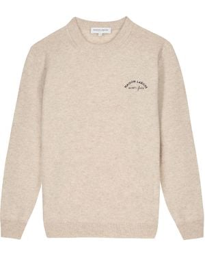 Maison Labiche Pull en laine vierge - Neutre