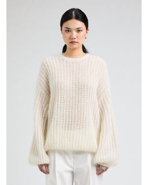 TOTEME Pull en maille - Blanc