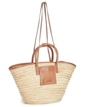 Jacquemus Le Panier Le Soli En Paille - Neutre