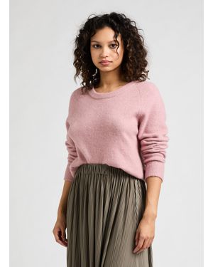 Samsøe & Samsøe Pull uni en laine - Rose