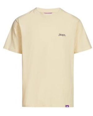 Jacker T-Shirt Droit Manches Courtes En Coton - Neutre