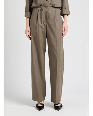Samsøe & Samsøe Pantalon Satove - Neutre