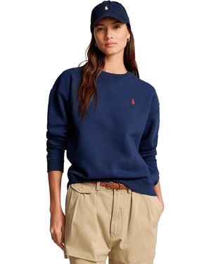 Polo Ralph Lauren Sweatshirt en coton - Bleu