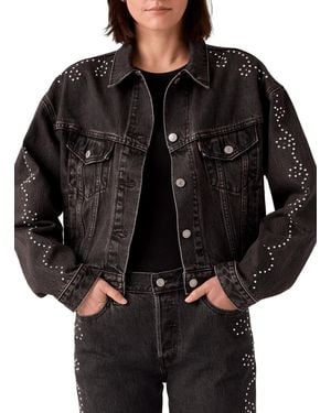 Levi's Veste en jean - Noir