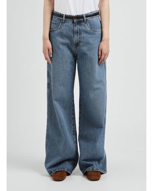 Miu Miu Jean large - Bleu