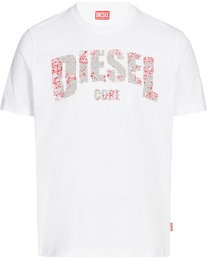 DIESEL T-shirt en coton - Blanc