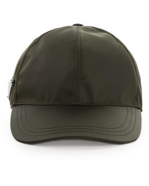 Prada Casquette Re-Nylon - Vert